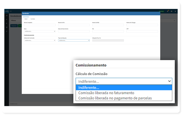 Controle de Comissões | Sistema de Gestão Online | N2G ERP